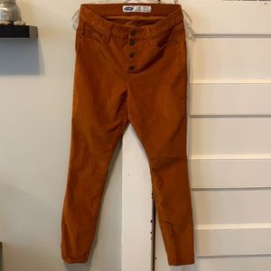 Corduroy pants